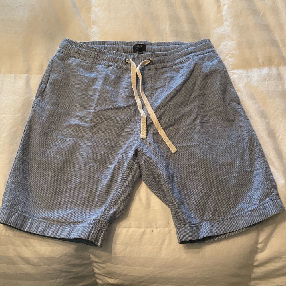 JCrew stadium tie shorts